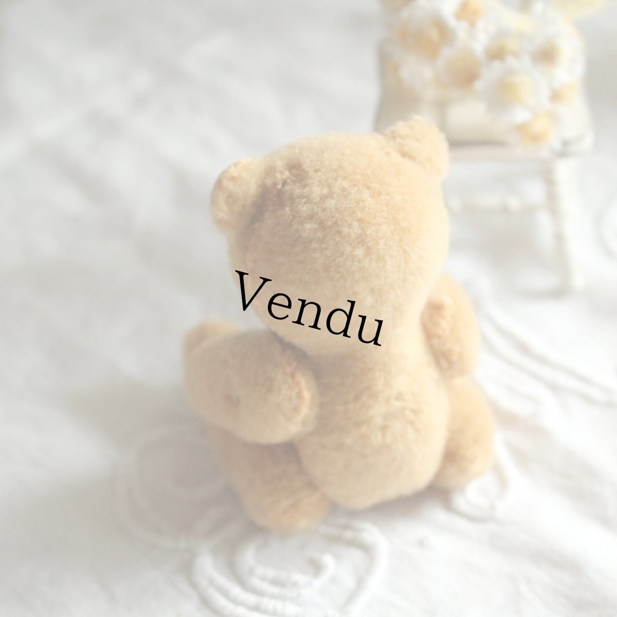 画像4: アンティーク小さい小さいテディベア  372 (4)