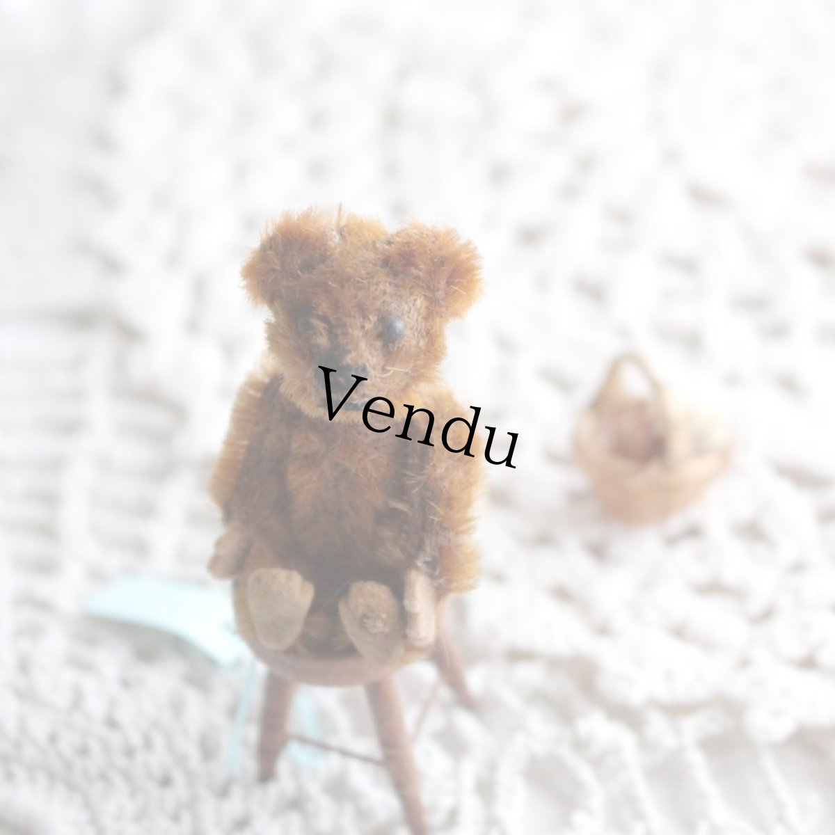 画像2: シュコー社アンティークピッコロシリーズテディベア (2)