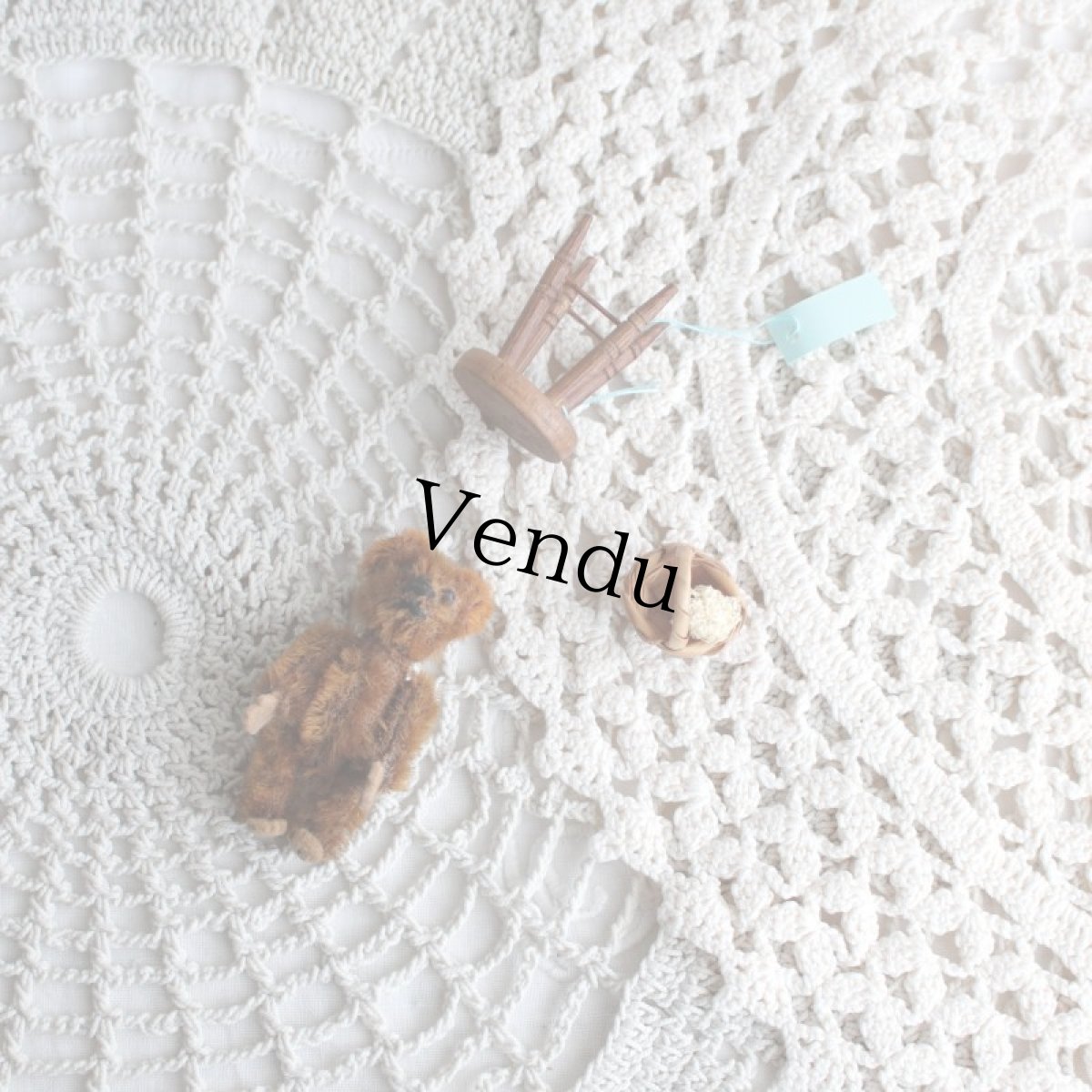 画像3: シュコー社アンティークピッコロシリーズテディベア (3)