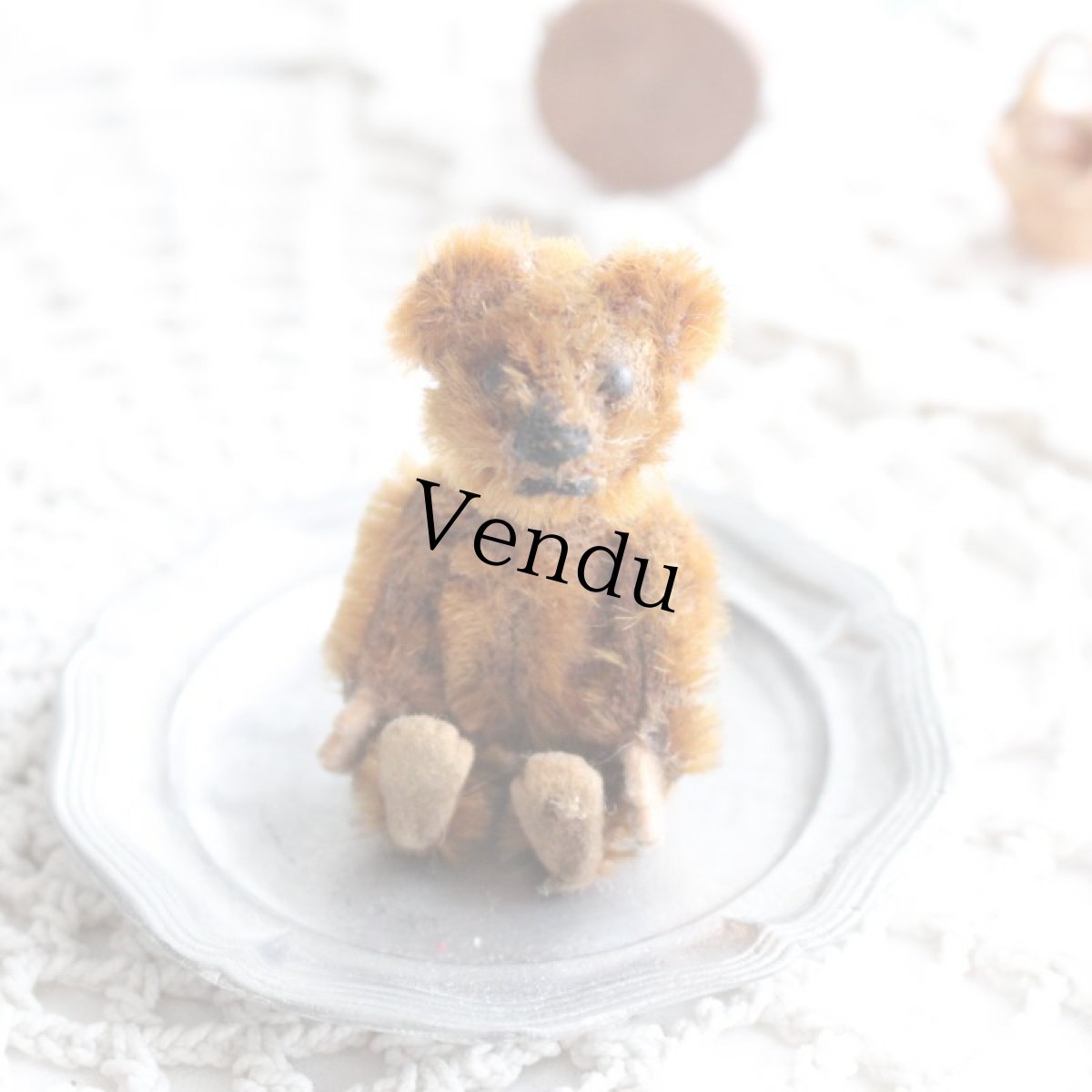 画像4: シュコー社アンティークピッコロシリーズテディベア (4)