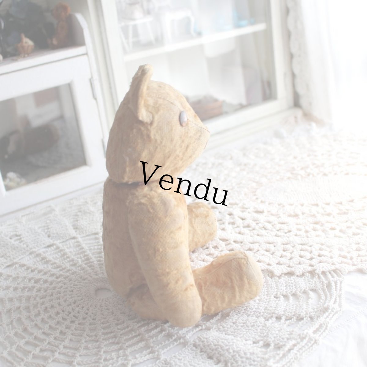 画像8: フランスアンティークテディベア (8)