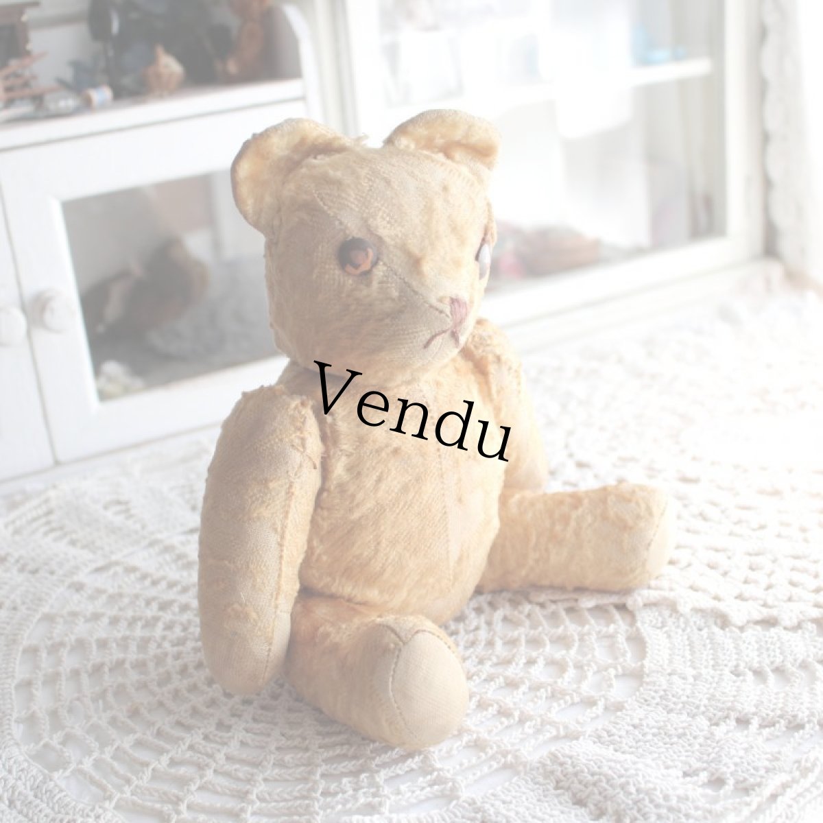 画像9: フランスアンティークテディベア (9)