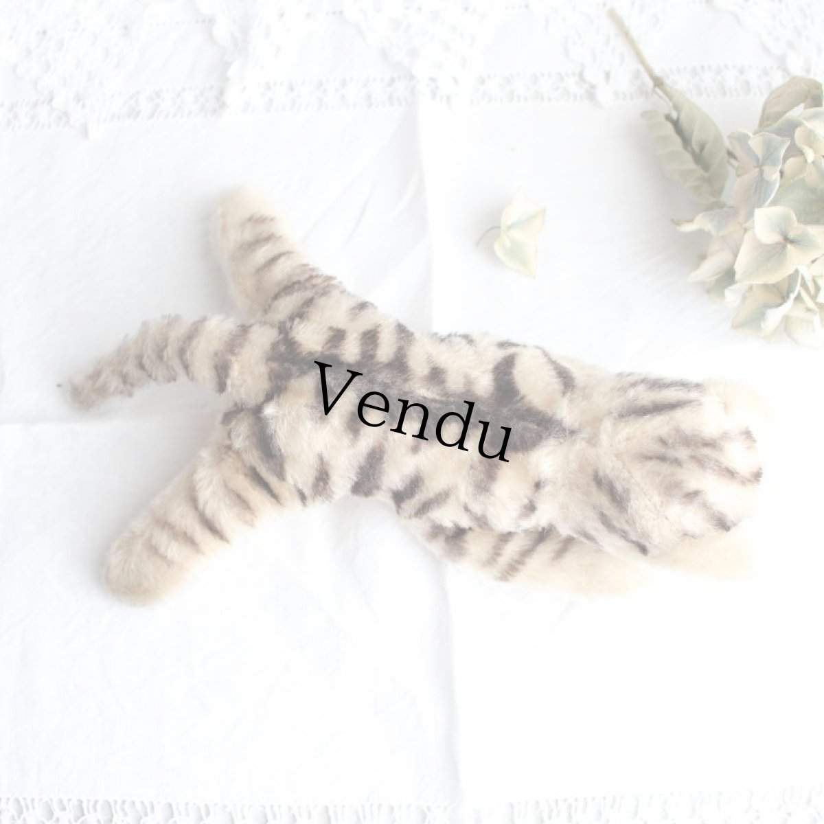 画像5: Antique Steiff Floppy Kitty#2 (5)