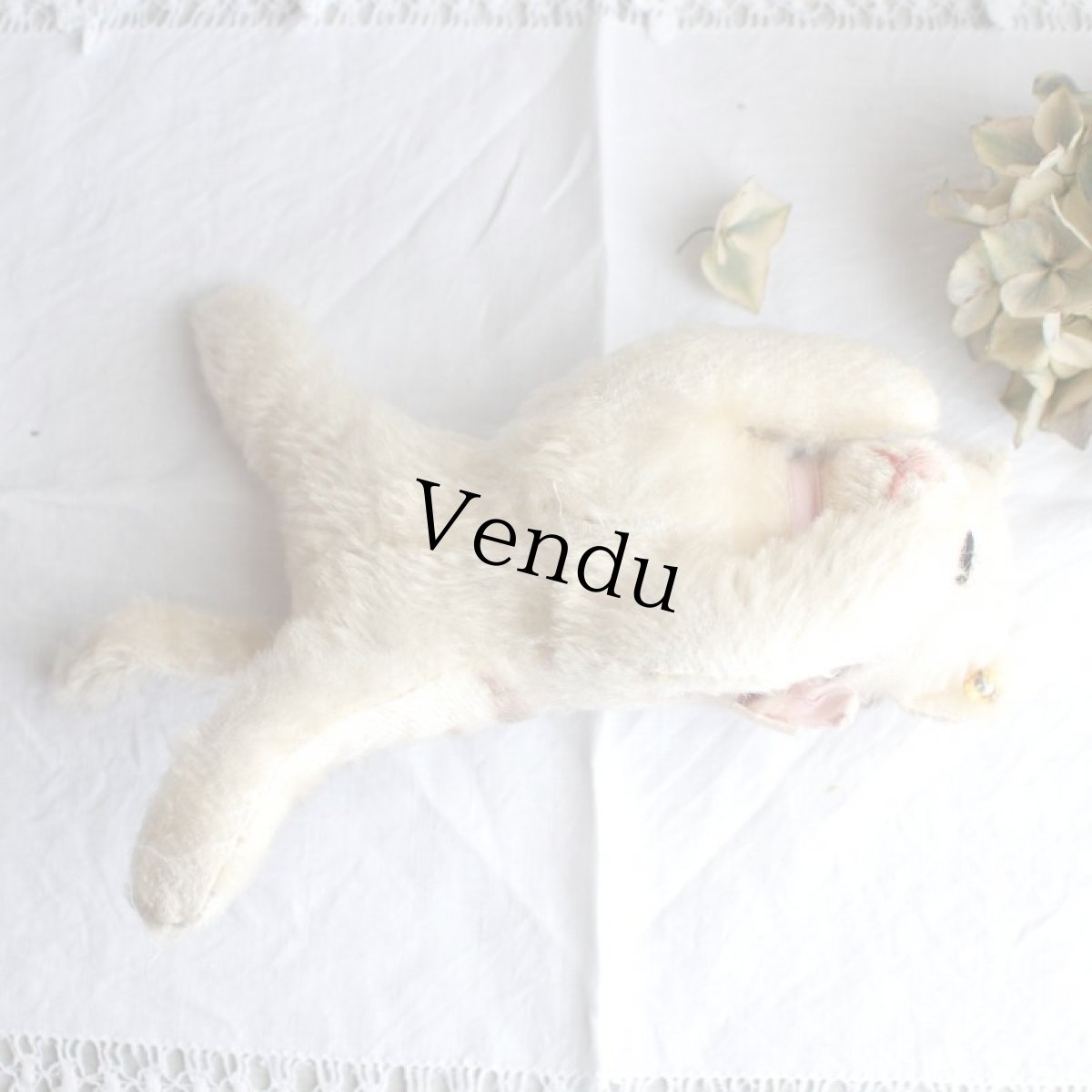 画像5: Antique Steiff Floppy Kitty (5)