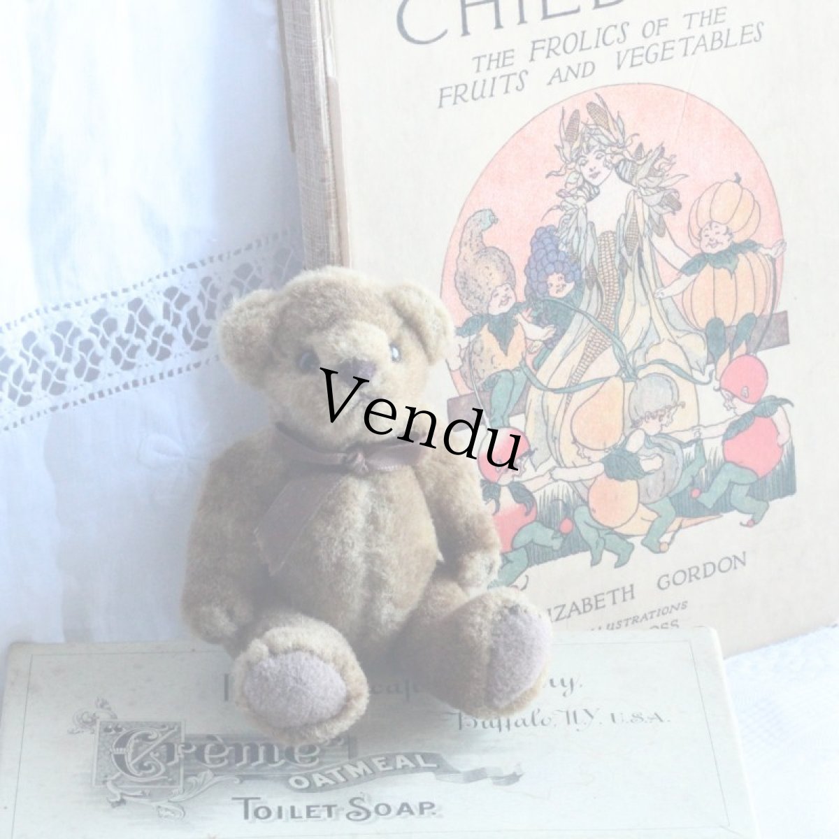 画像1: antique brown bear (1)