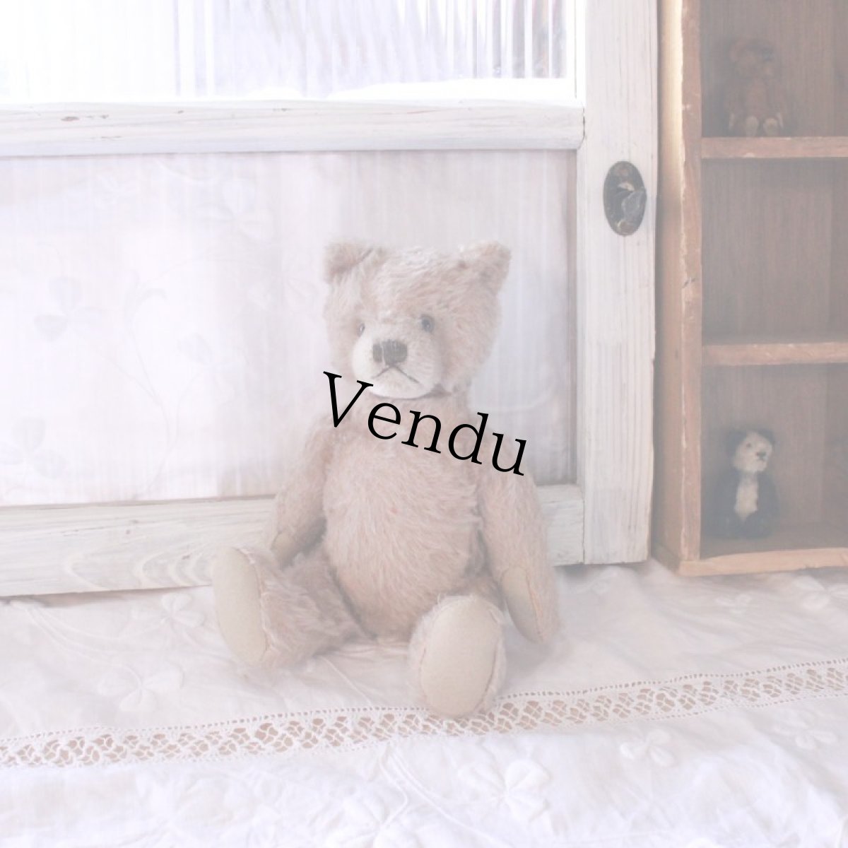 画像1: antique steiff teddy bear (1)