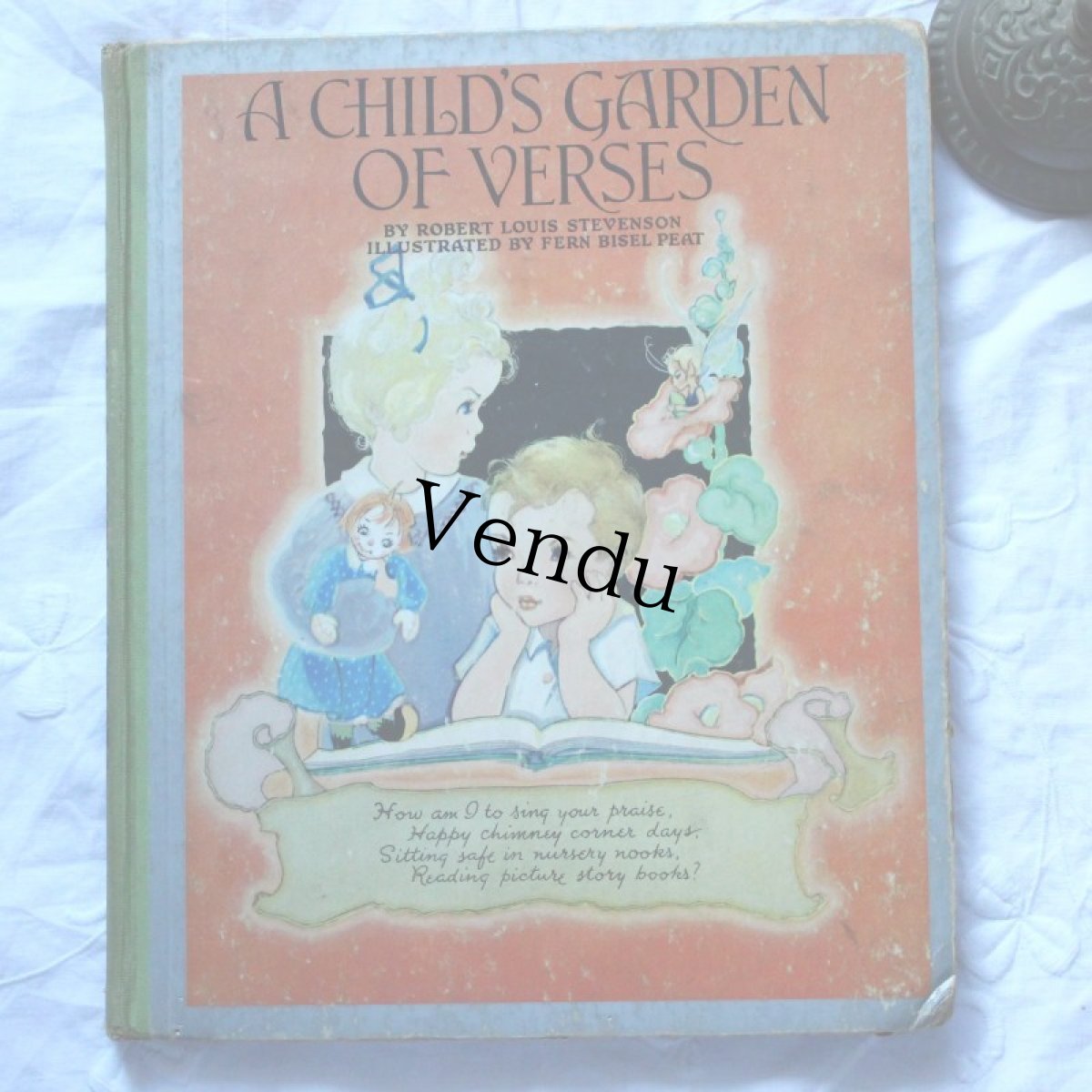 画像1: A Garden of Verses Robert Louis Stevenson Illustrator Fern Bisel Peat (1)