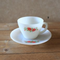 画像8: Fire King ANCHOR HOCKING  Cup&saucer＊ (8)