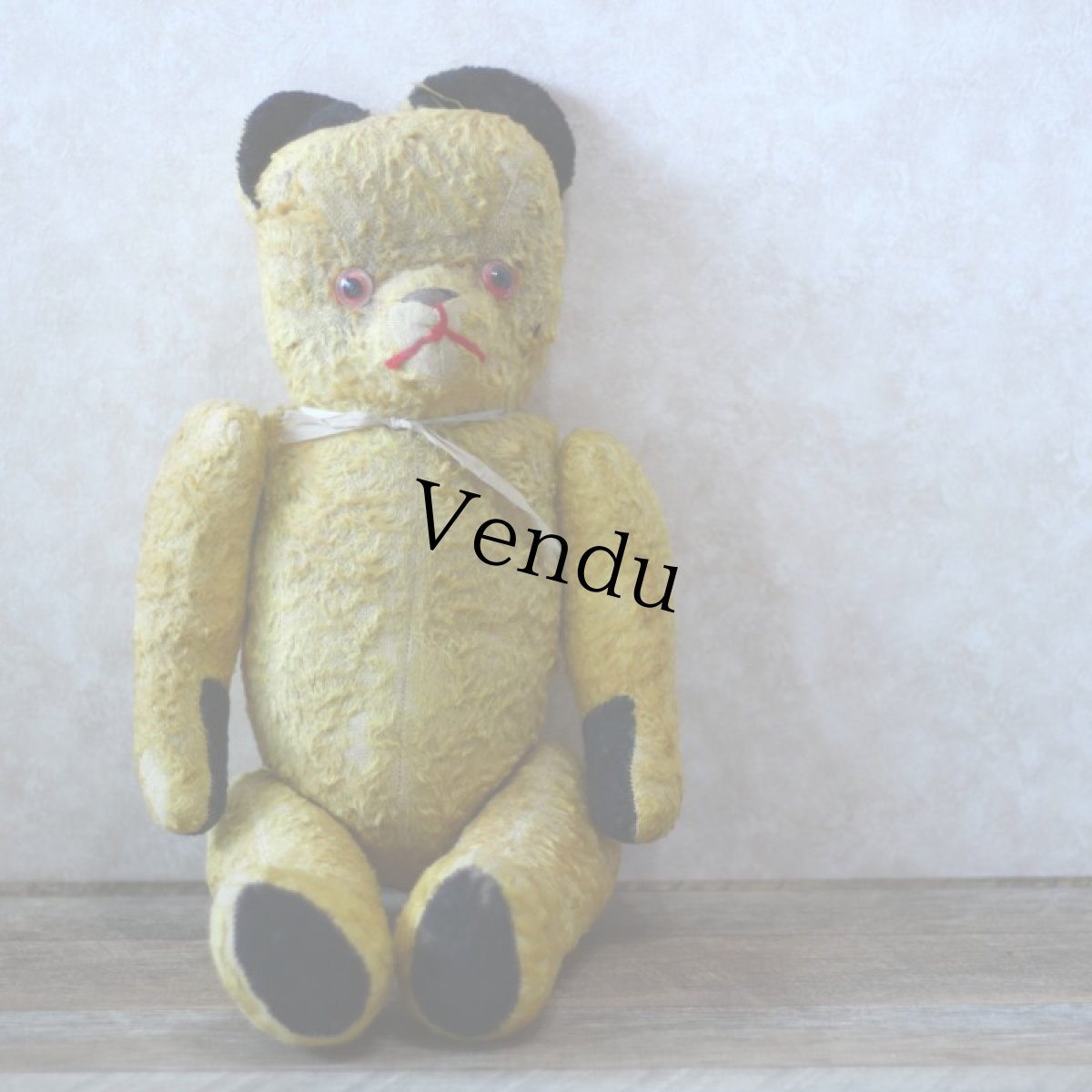 画像1: French SOOTY Bear (1)