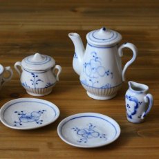 画像9: サキソニー柄 おままごとティーセット/Doll house Child Teaset＊ (9)