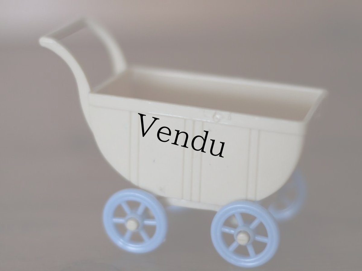 画像9: スリープアイベビーペアと乳母車のセット (9)