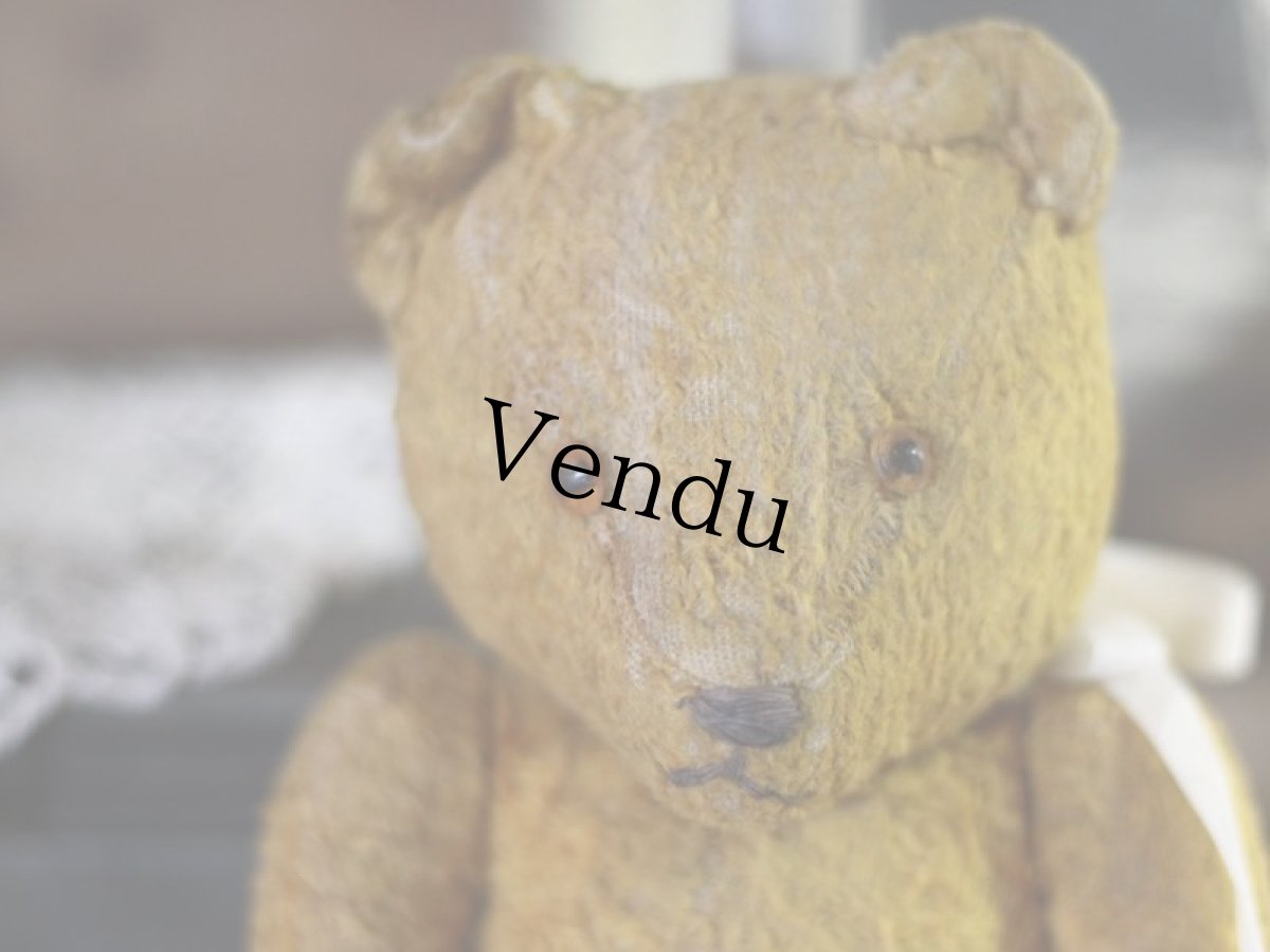 画像2: Antique Bear 14in (2)