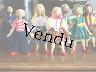 Wooden Doll/ウッデンドール - Antique toricoTte