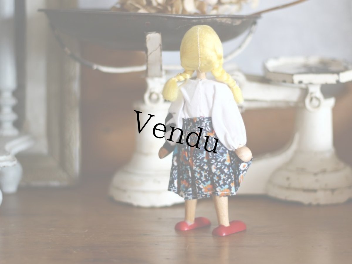 画像13: wooden peg doll /Poland (13)