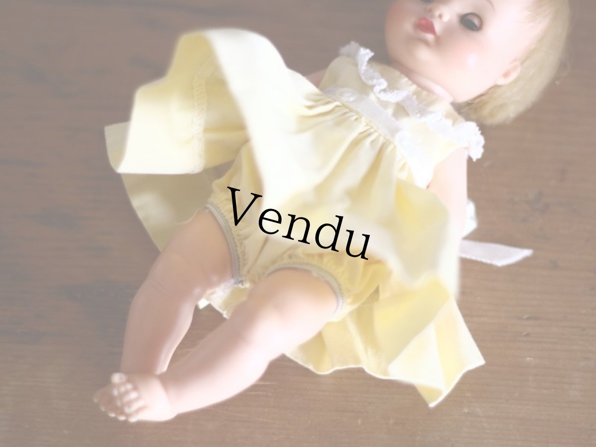 画像9: 黄色いドレスのベビードール/sleep eye (9)