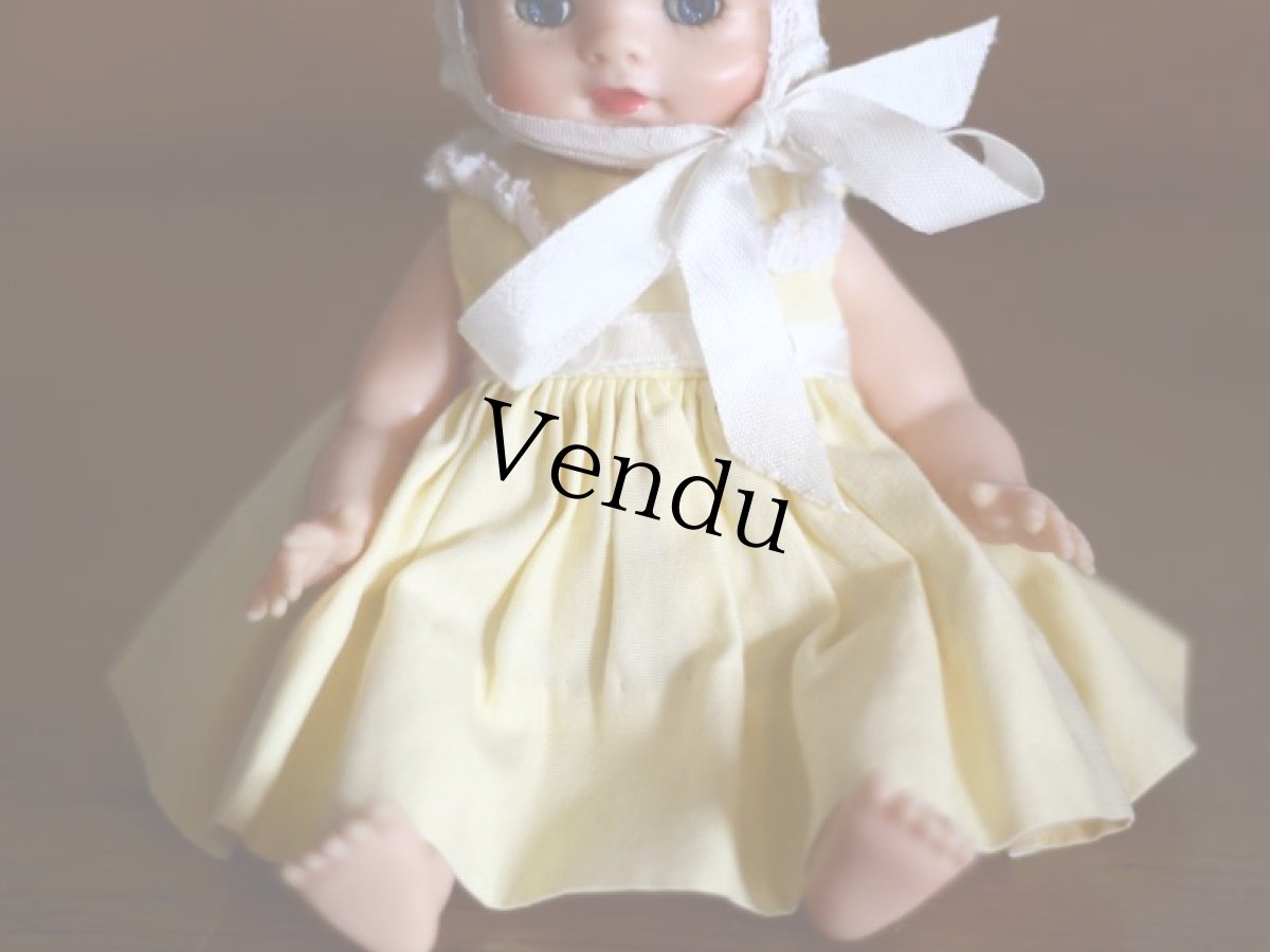 画像6: 黄色いドレスのベビードール/sleep eye (6)