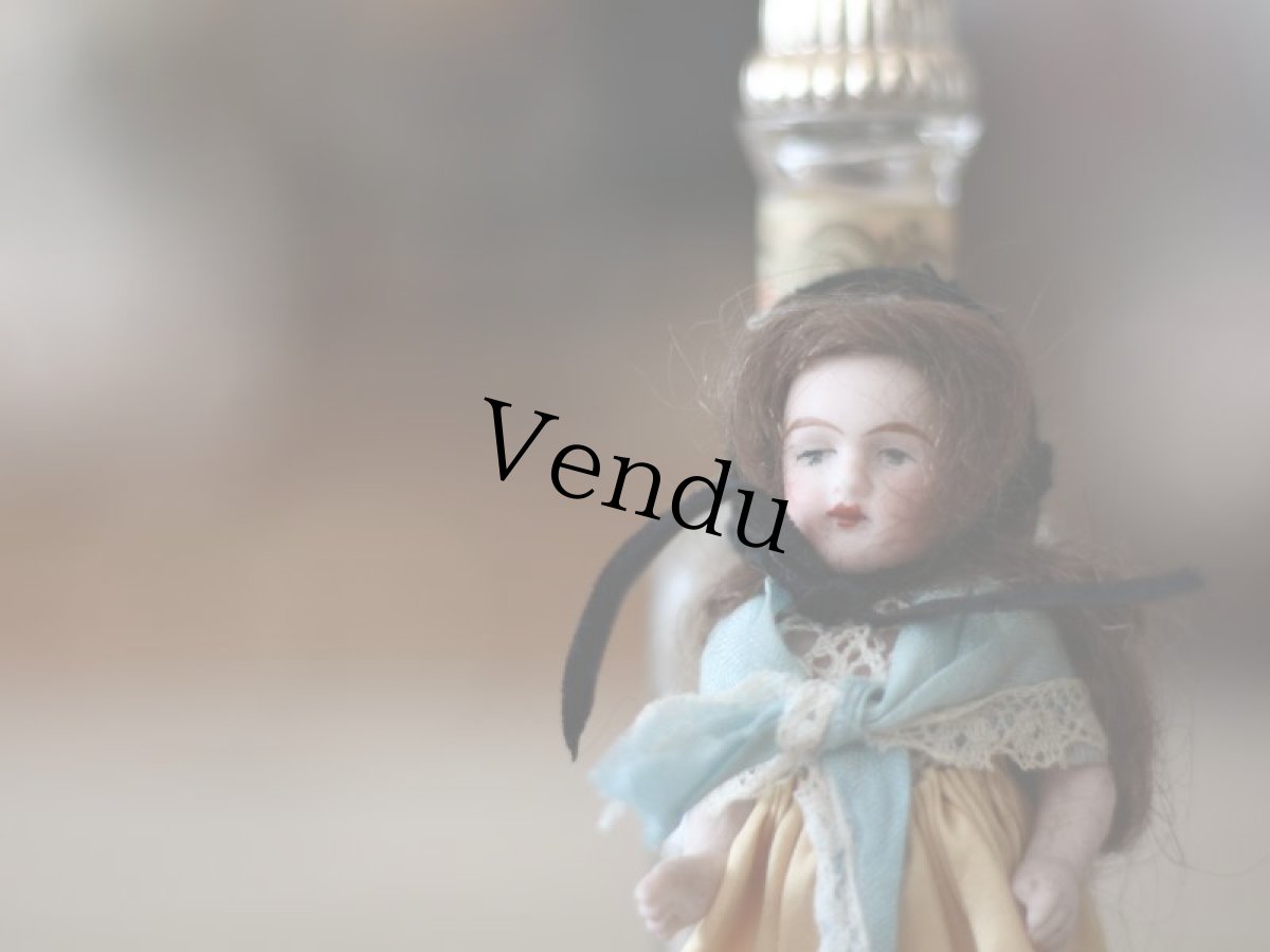 画像2: 黒い麦わら帽子のミニョネット (2)