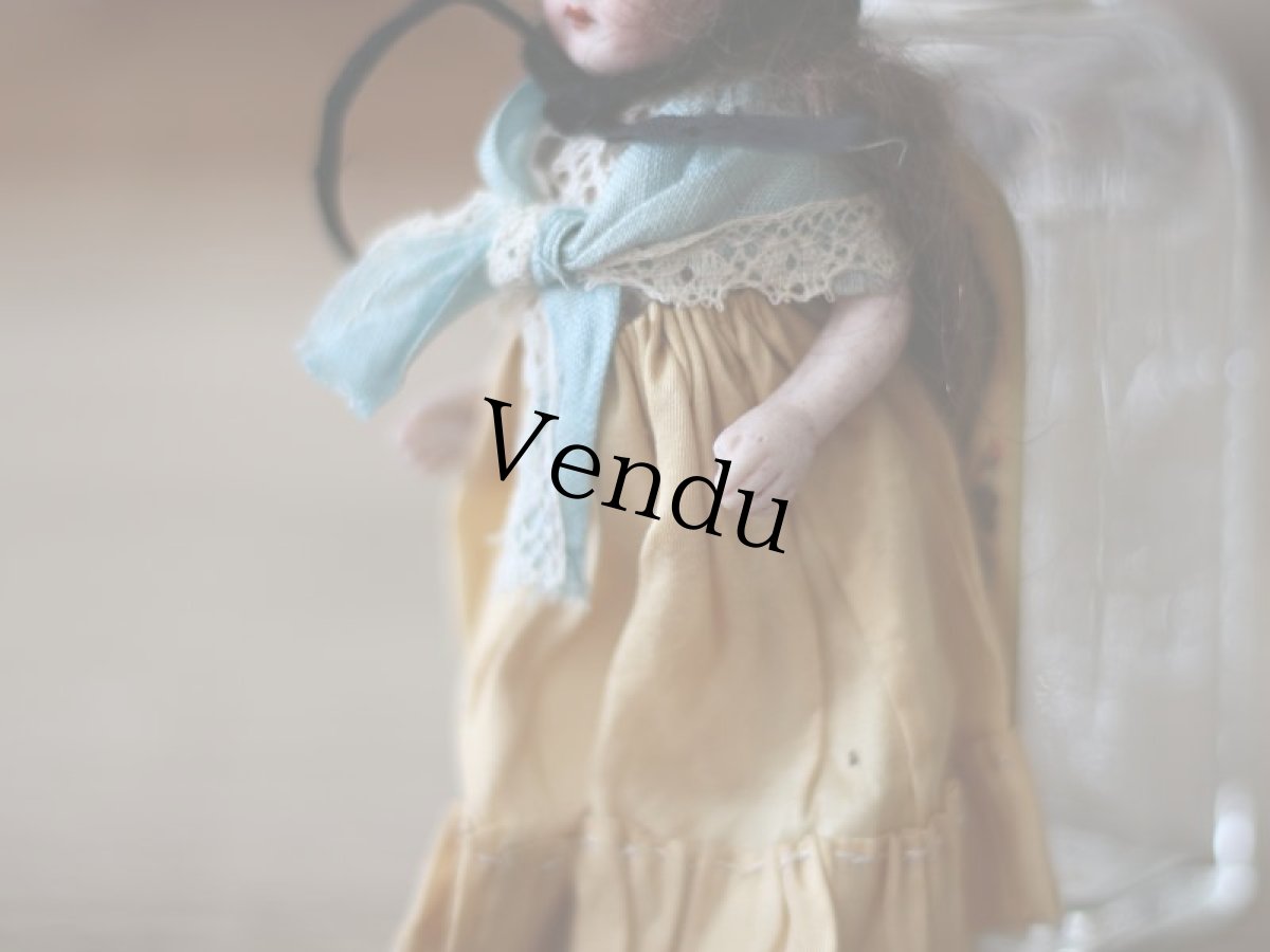 画像5: 黒い麦わら帽子のミニョネット (5)