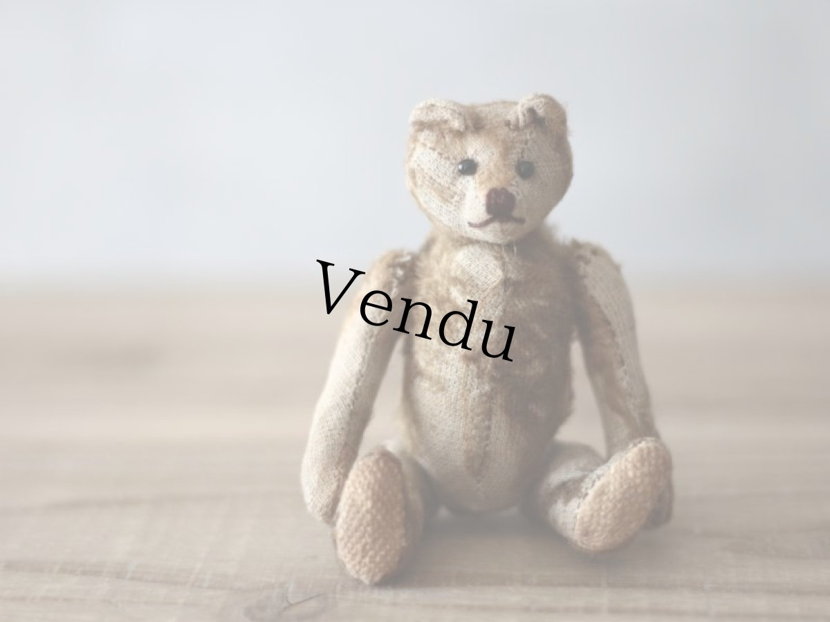 画像2: Vintage French Bear Beige S (2)