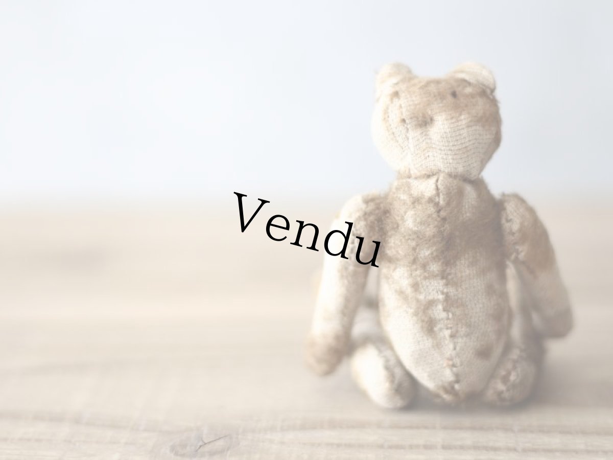 画像7: Vintage French Bear Beige S (7)