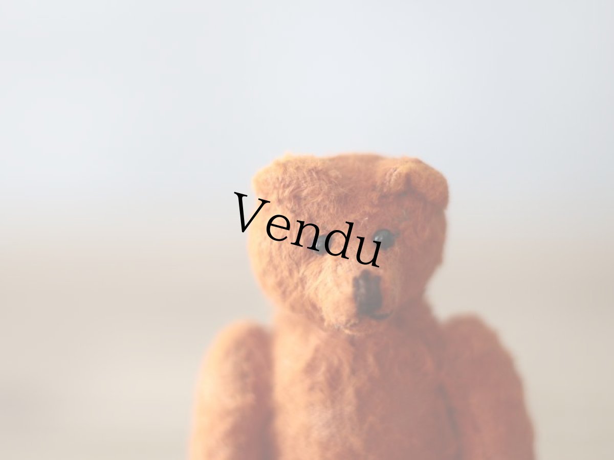 画像8: Vintage Frech Bear Orange S (8)