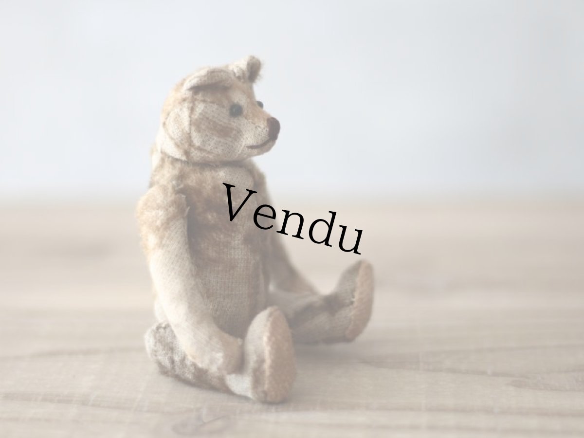 画像3: Vintage French Bear Beige S (3)