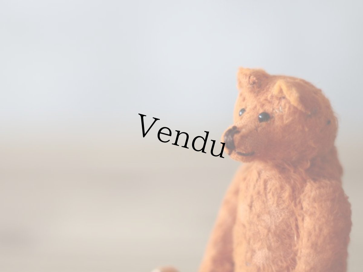 画像9: Vintage Frech Bear Orange S (9)