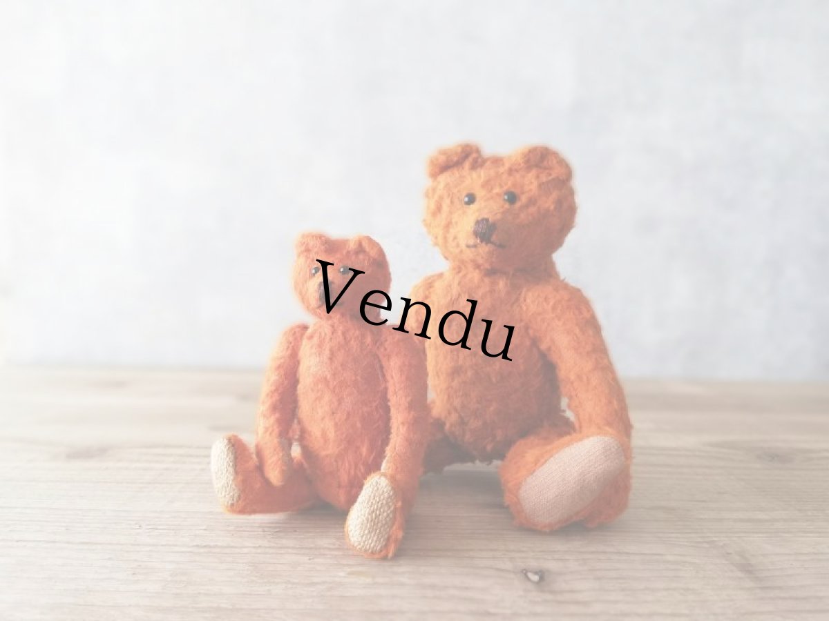 画像11: Vintage Frech Bear Orange S (11)