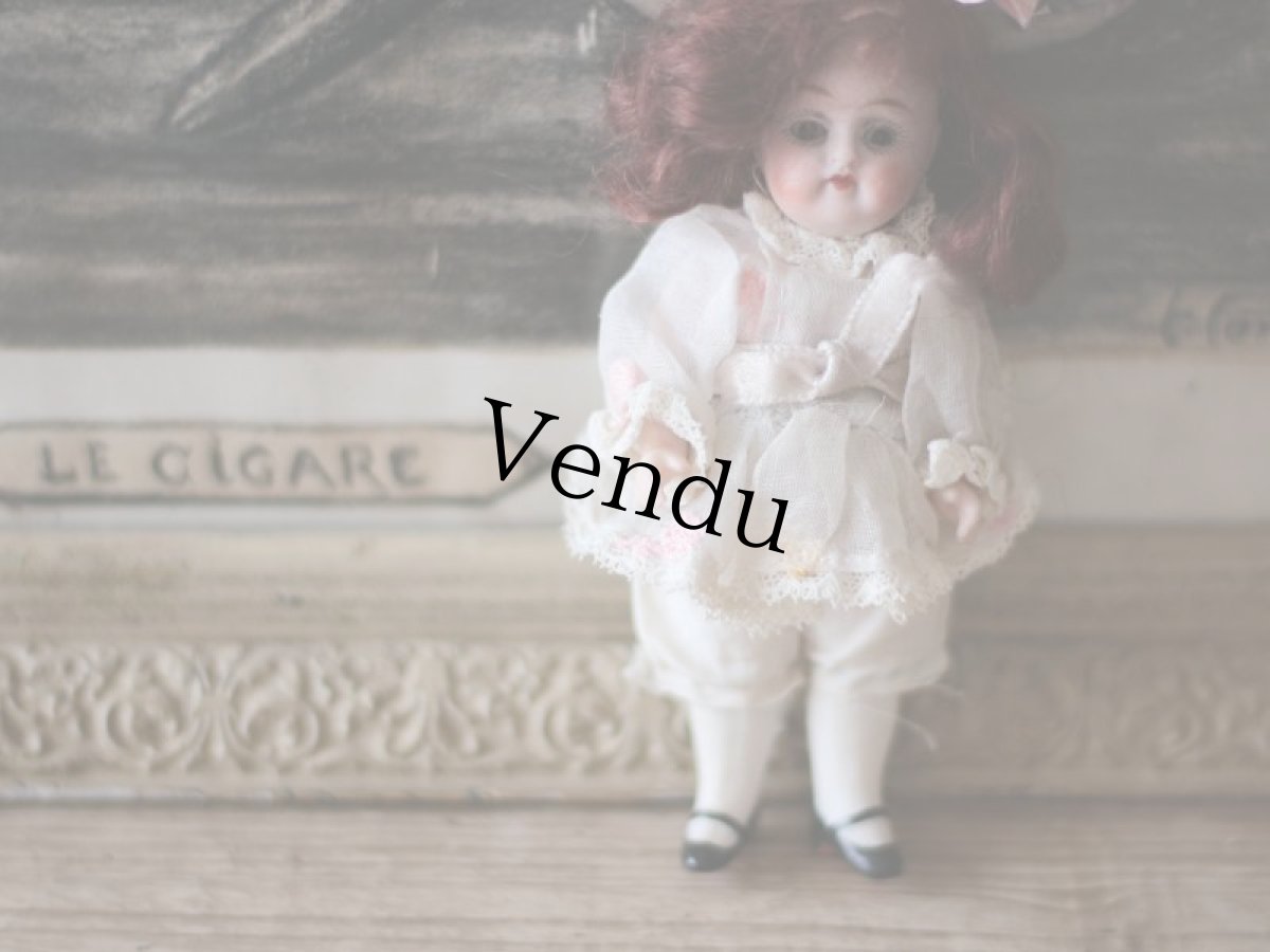 画像3: ピンクリボンのミニョネット/Kestner (3)