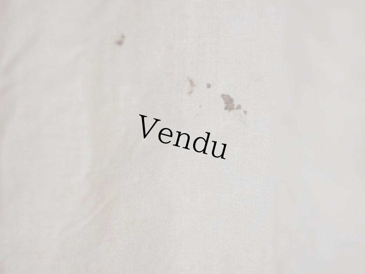 画像7: フレンチアンティークリネンワンピース (7)