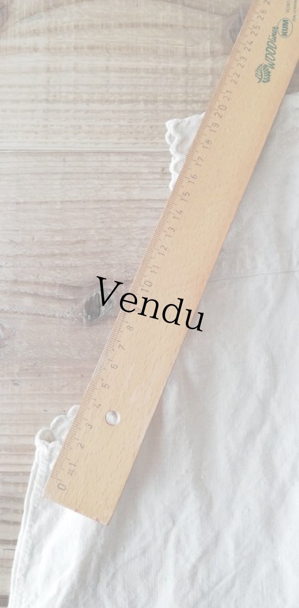 画像13: フレンチアンティークリネンワンピース (13)