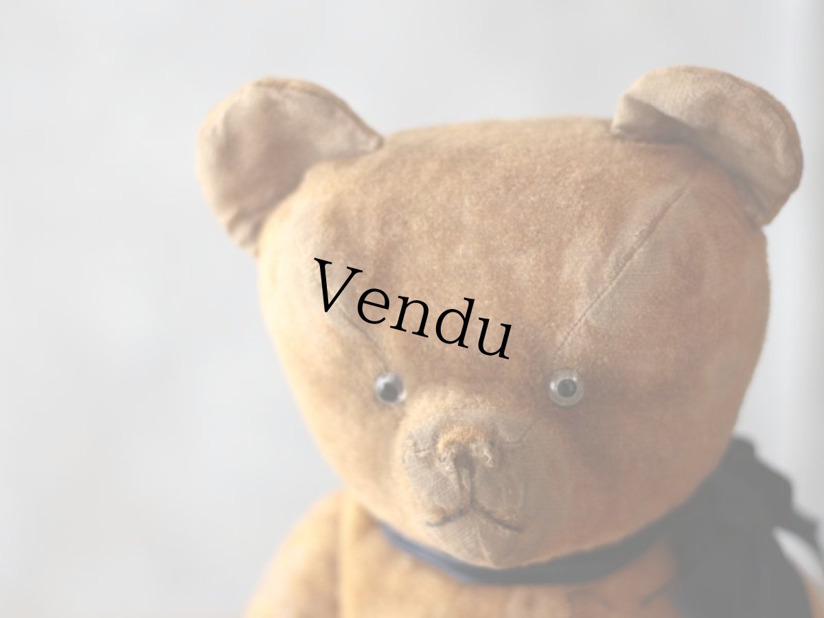 画像2: French Bear/紺のリボン (2)