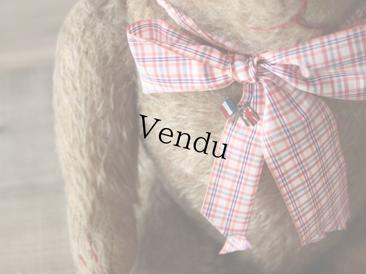 画像3: Hさま専用カート//French Bear/国旗ピン付き (3)