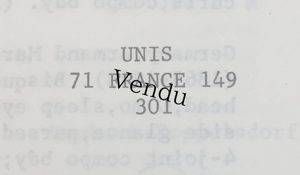 画像6: SFBJ FRANCE UNIS スリープアイ ビスクヘッド (6)