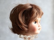 画像4: FRANCE UNIS スリープアイ ウィッグ付きビスクヘッド//--sale-- (4)