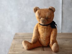 画像1: French Bear/紺のリボン (1)