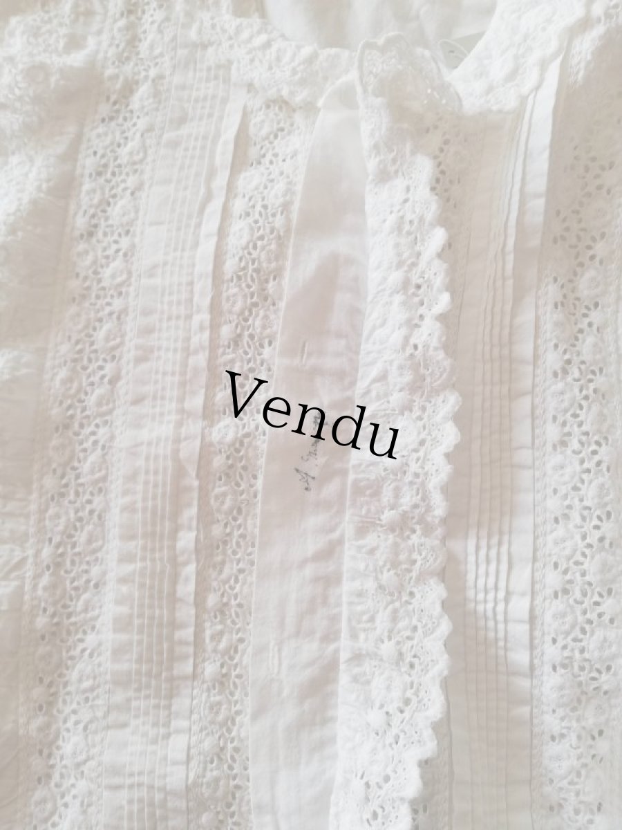 画像11: フレンチアンティークワンピース (11)