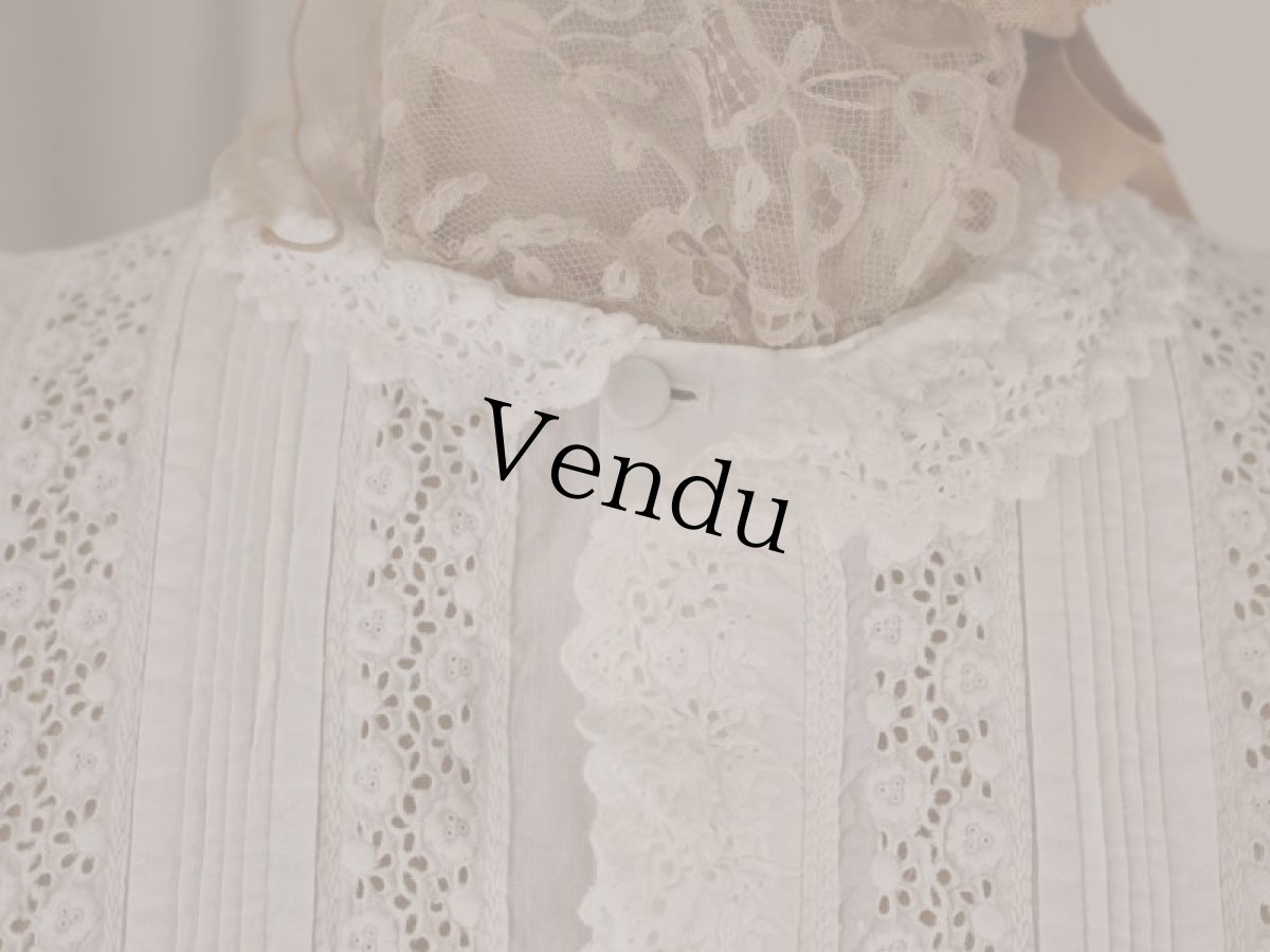 画像6: フレンチアンティークワンピース (6)