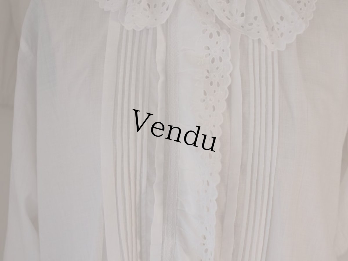 画像6: フレンチアンティークワンピース (6)