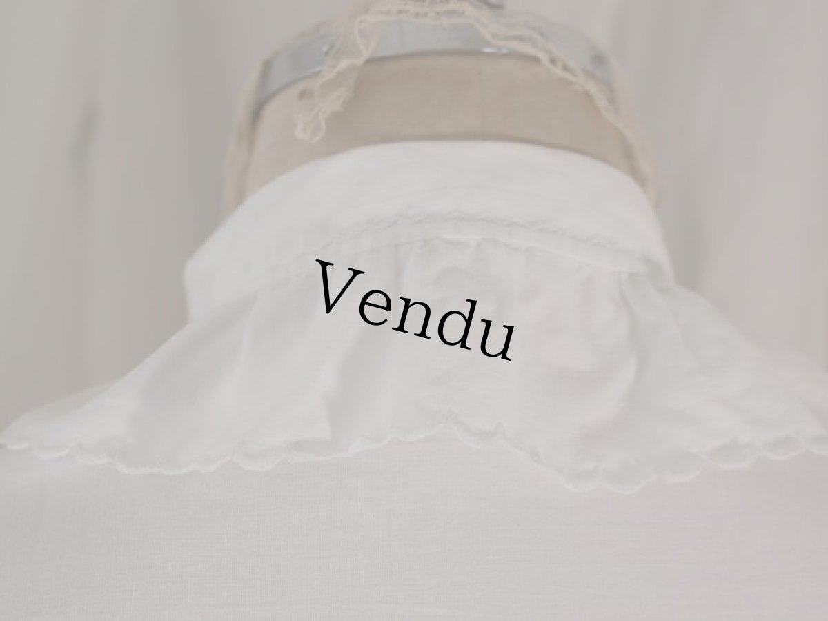 画像8: フレンチアンティークワンピース (8)