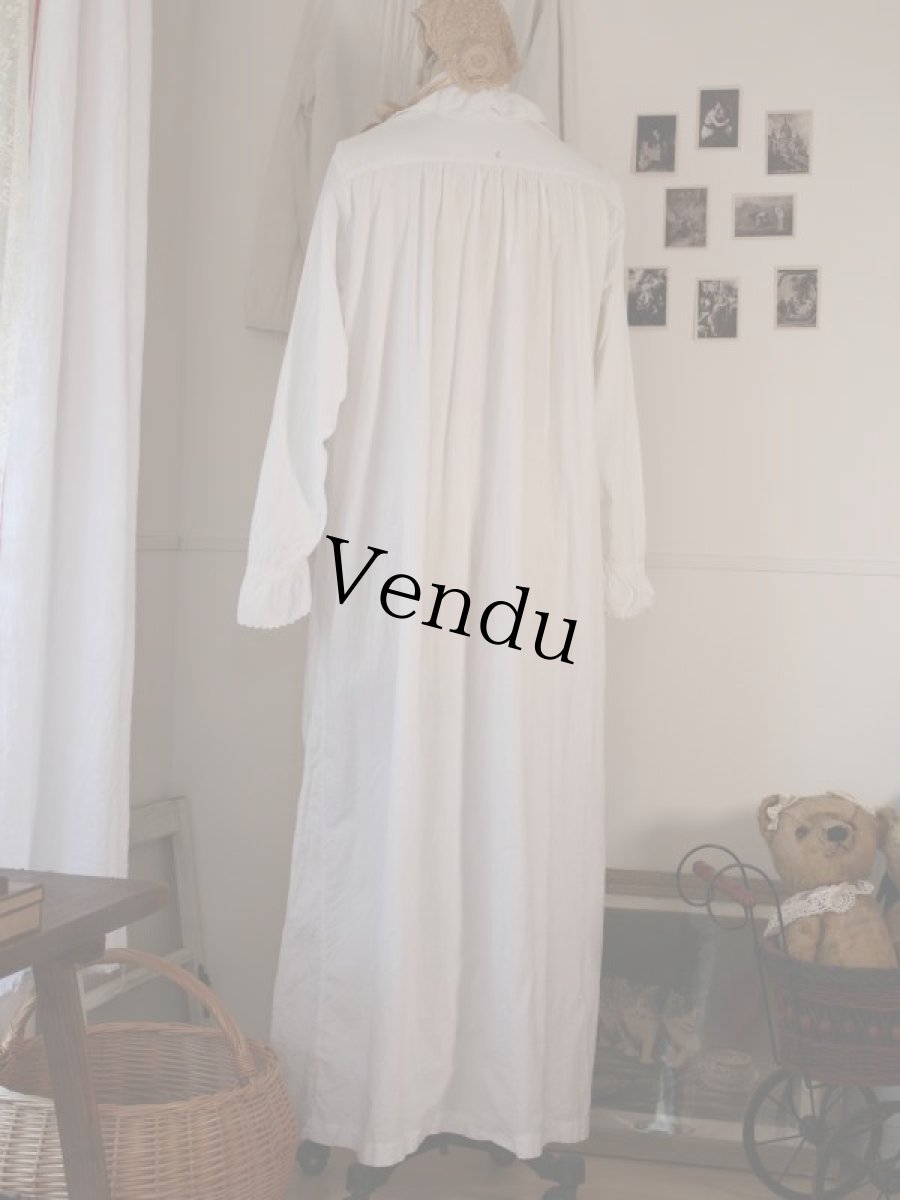 画像3: フレンチアンティークワンピース (3)