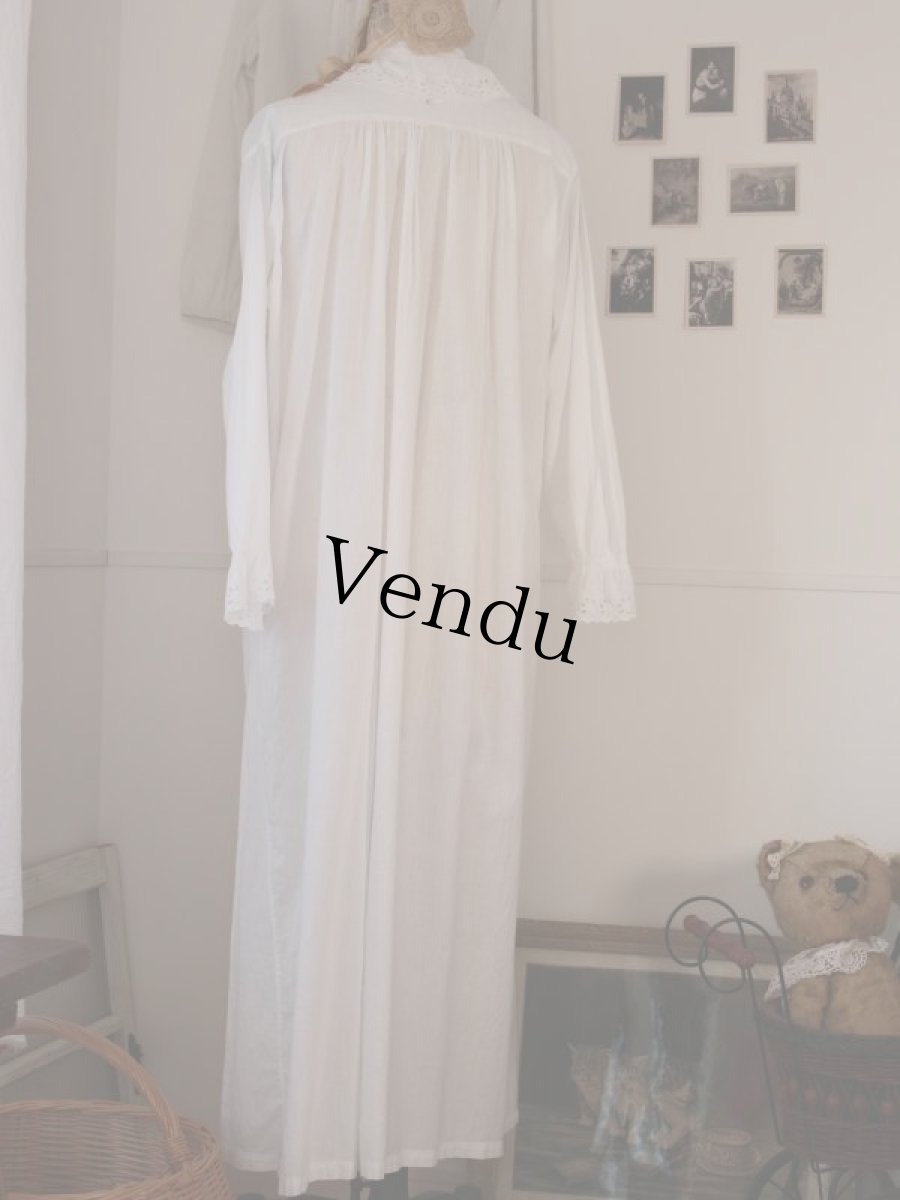 画像3: フレンチアンティークワンピース (3)