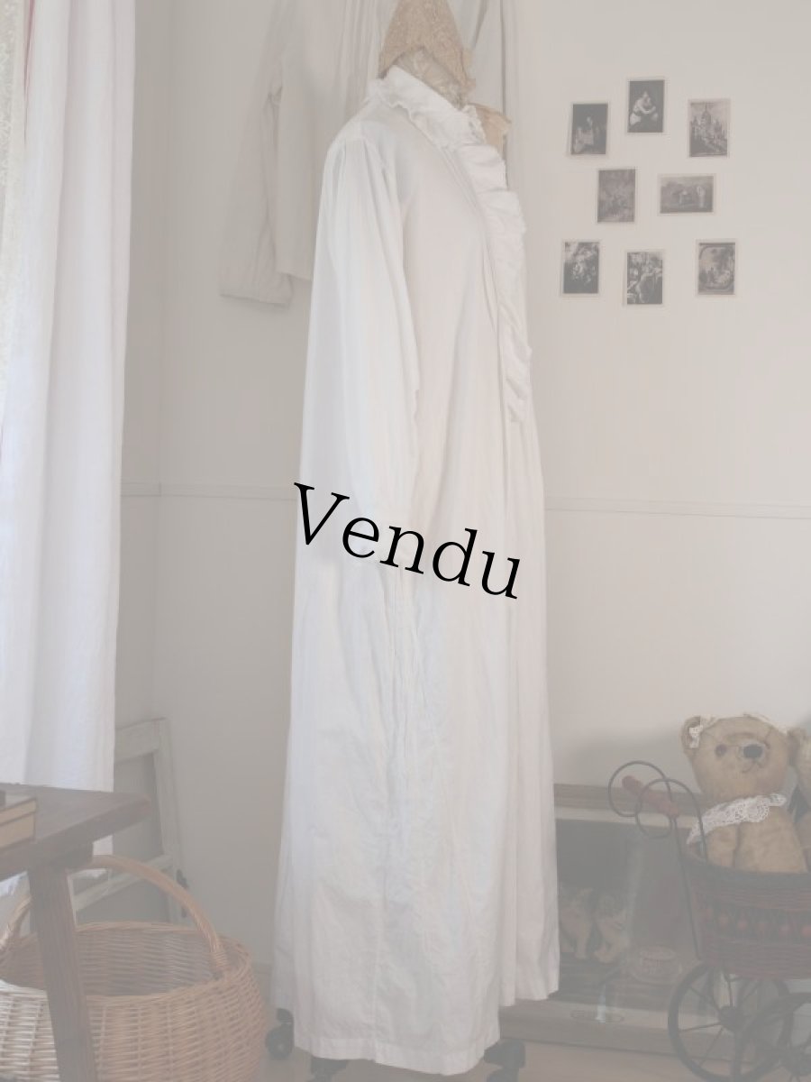 画像2: フレンチアンティークワンピース (2)