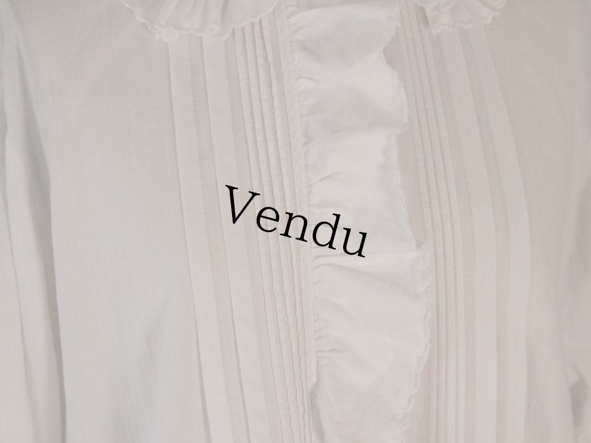 画像7: フレンチアンティークワンピース (7)