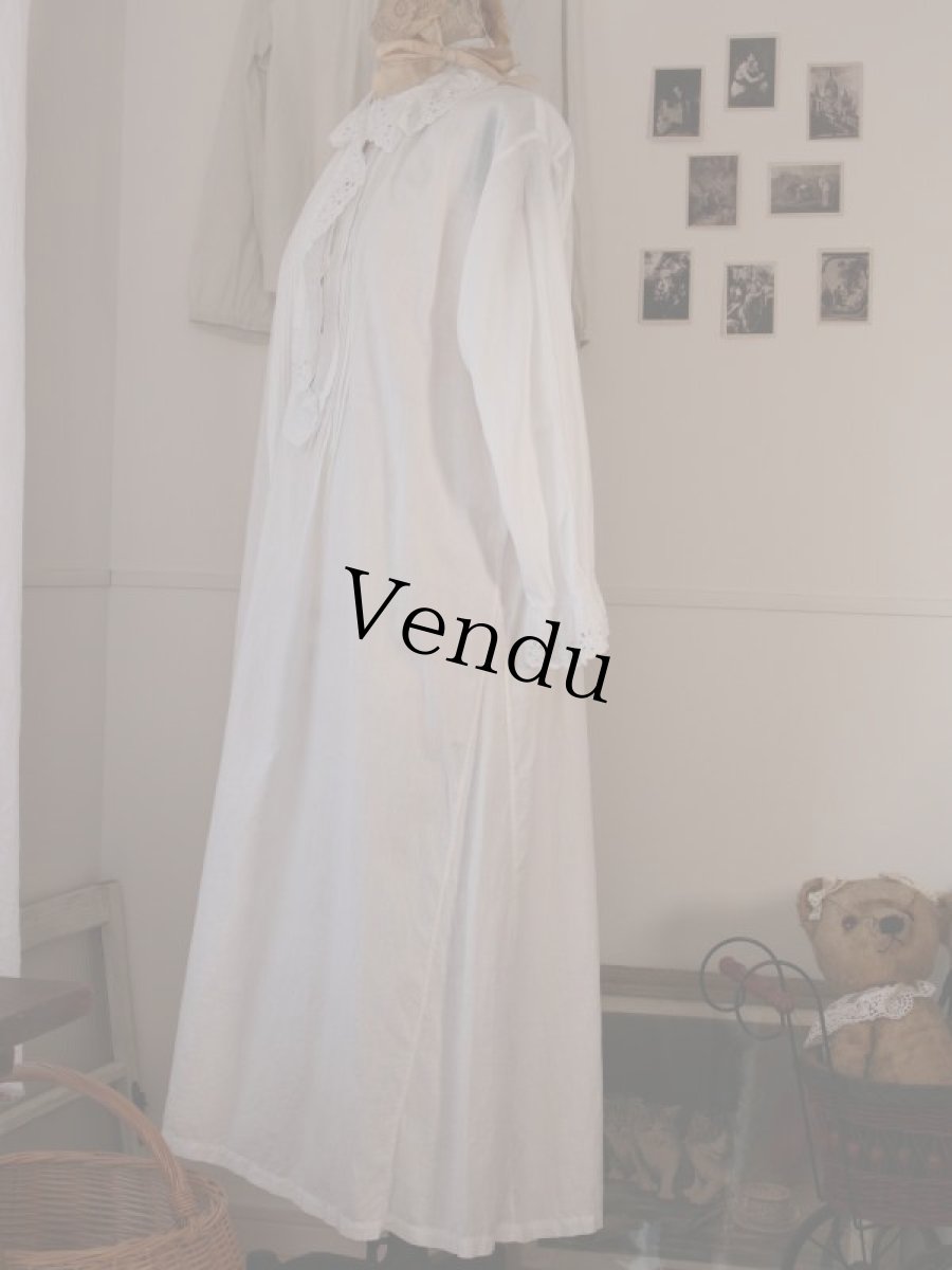 画像4: フレンチアンティークワンピース (4)