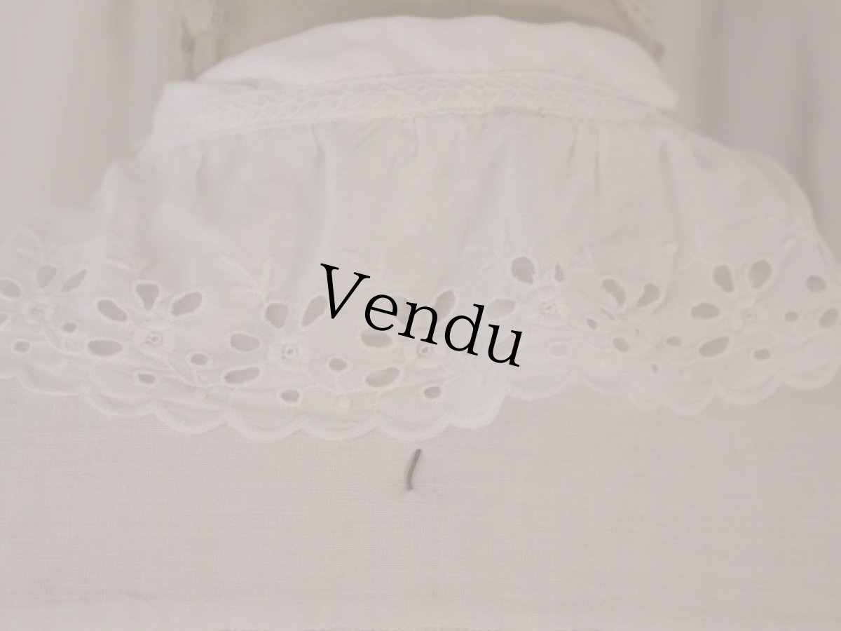 画像8: フレンチアンティークワンピース (8)