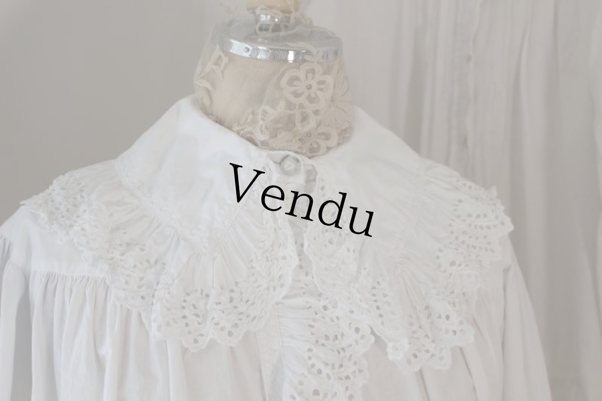 画像5: フレンチアンティークワンピース (5)