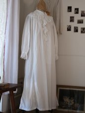 画像1: フレンチアンティークワンピース (1)