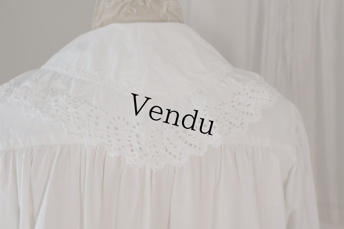 画像8: フレンチアンティークワンピース (8)