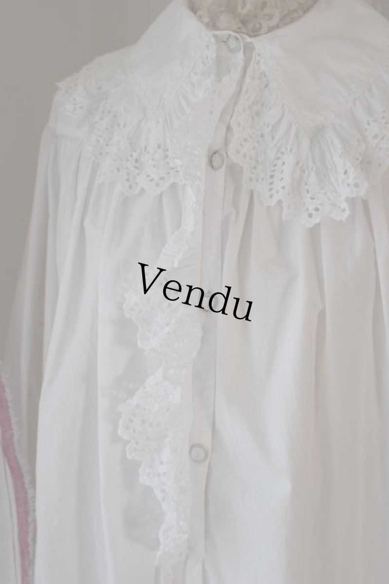 画像9: フレンチアンティークワンピース (9)
